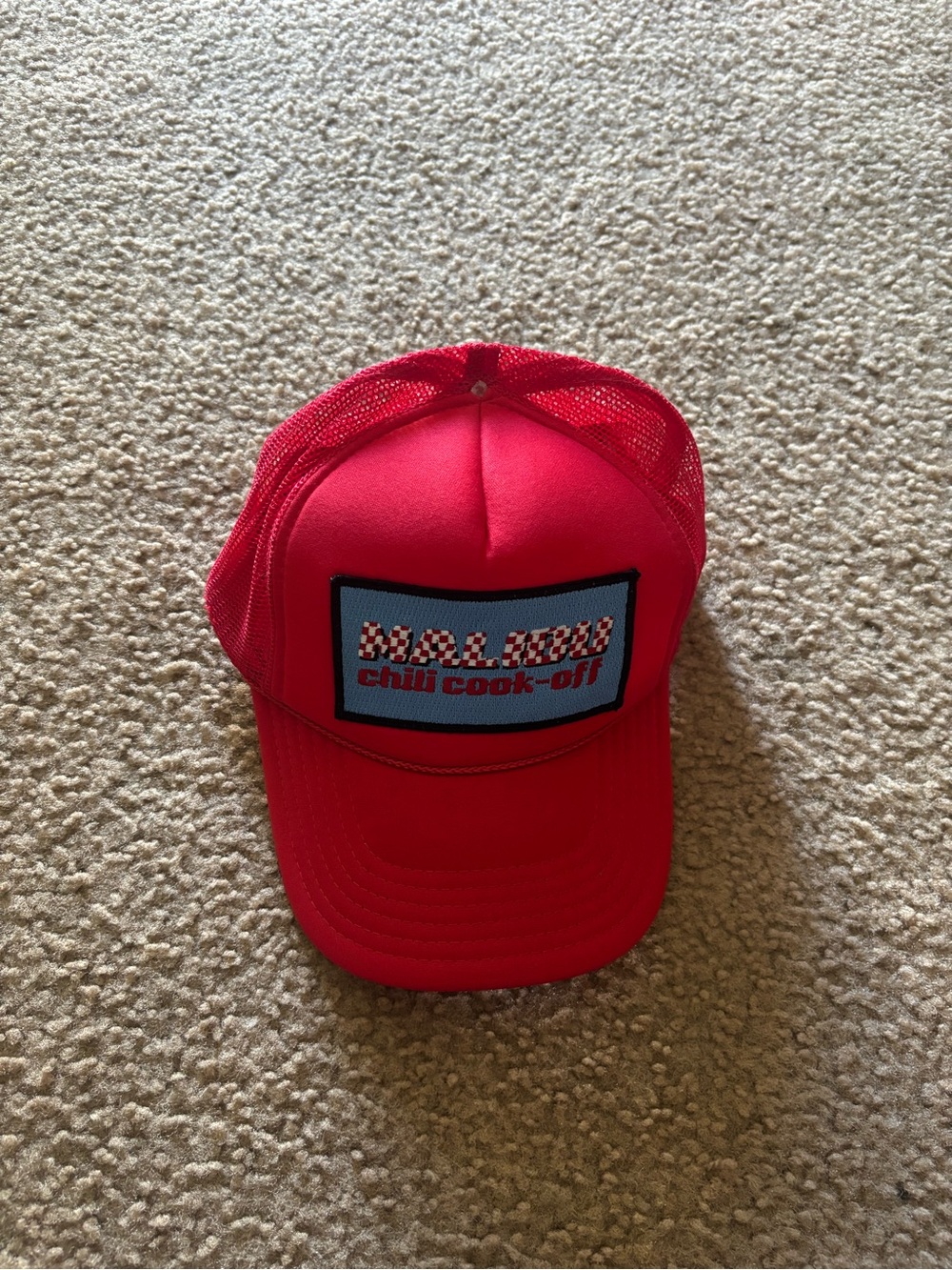 Aviator Nation Malibu Chili Cook off Snap Back Trucker Hat